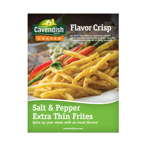 FlavorCrisp Salt & Pepper Frites Brochure