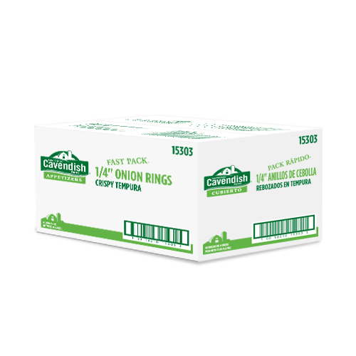 Tempura Onion Rings 1/4" Fast Pack® - case