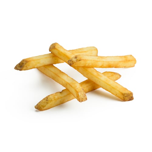 Russet Fries 5/16" Skin-On, With Sea Salt - box