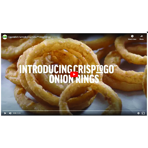 CrispToGo Onion Rings Video