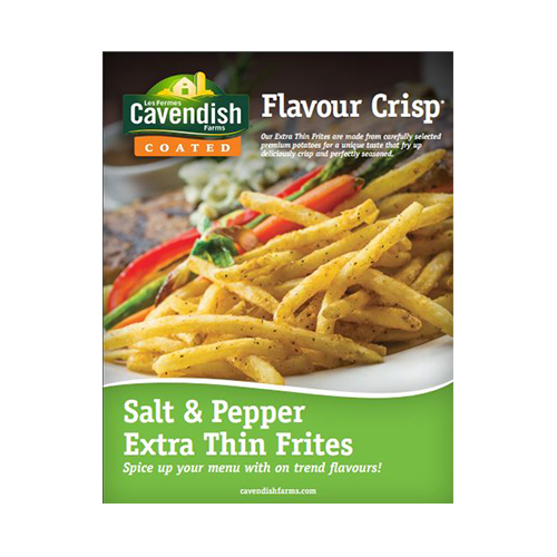FlavourCrisp Salt & Pepper Frites Brochure