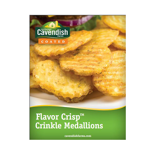 FlavorCrisp Crinkle Medallions Sell Sheet