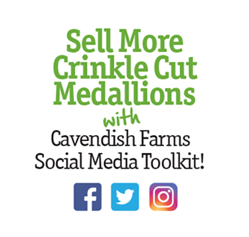 FlavorCrisp Crinkle Medallions ToolKit