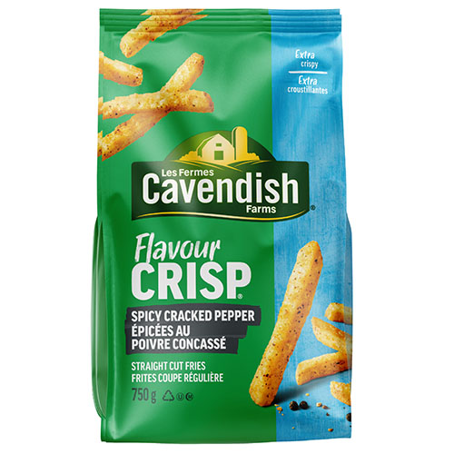 Crispy Spicy Cracked Pepper Straight Cut